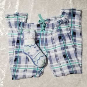 Artic Trail Flannel Pajama Pant & Cozy Socks
